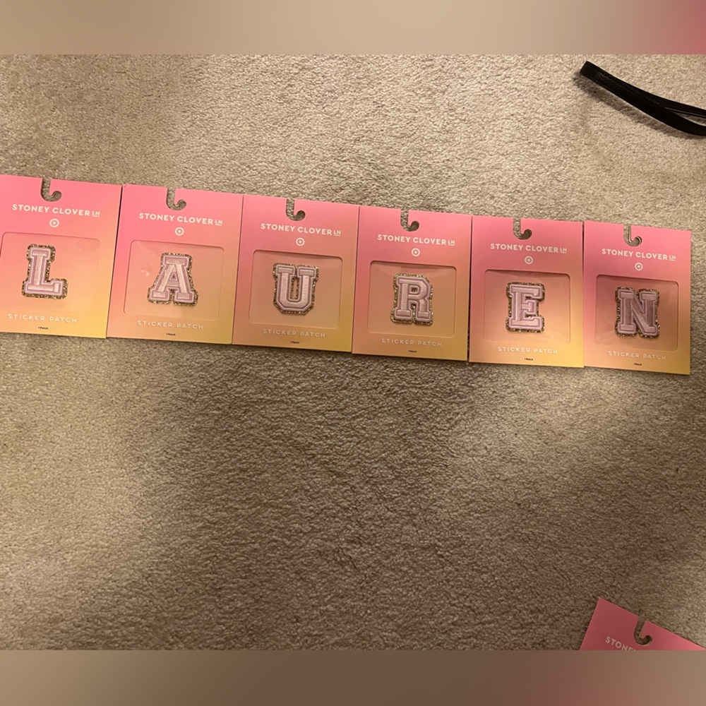 Stoney Clover Lane x Target Patches - LAUREN